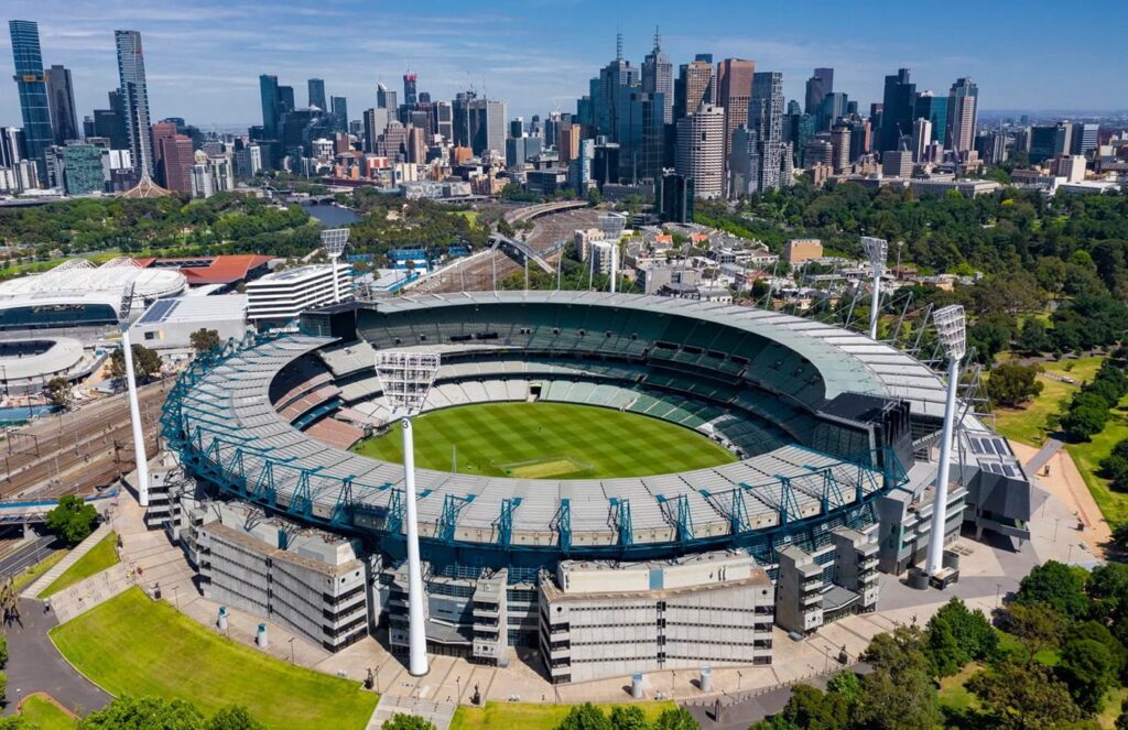 Corruption in Indian Cricket and League Teams: Ownership Exposed 4 MSC Stadium Aerial Shot. Credit to Austadiums
