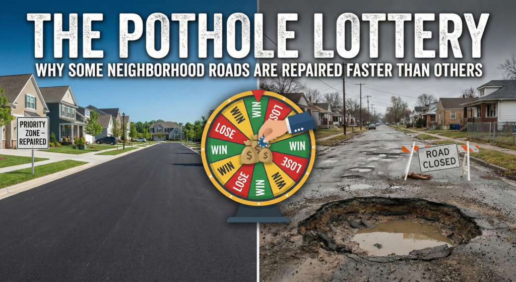 pothole lottery